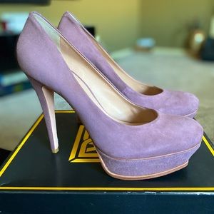 POUR LA VICTOIRE / PORTIA-DUSTY PINK HEELS / SZ 9